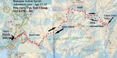 Sai Kung মানচিত্র হংকং